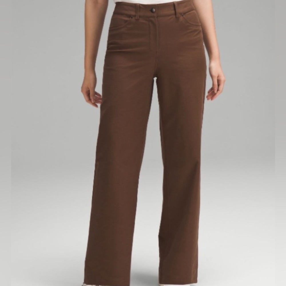 Lululemon Brown Wide Leg Pants
